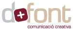 D+FONT COMUNICACIÓ CREATIVA Logo